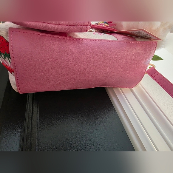 NWT Juicy Couture Juicy Festival Mini Bag - Cream Multi - Picture 3 of 6